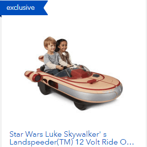Star Wars Toy Banner Ad